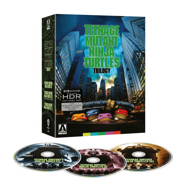 Teenage Mutant Ninja Turtles Trilogy (4K UHD, Limited Edition)