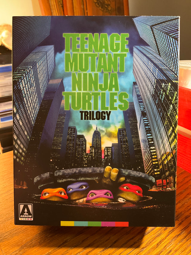 Teenage Mutant Ninja Turtles Trilogy (4K UHD, Limited Edition) USED
