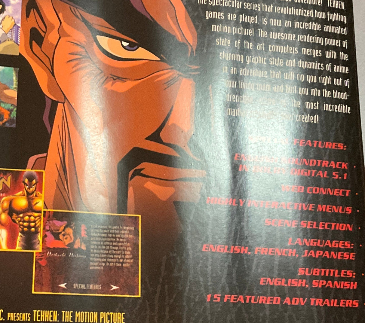 Tekken-The Motion Picture-(DVD) USED