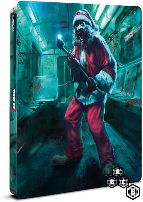 Terrifier 3 (4K UHD, UK Limited Edition Steelbook, Region Free/B)