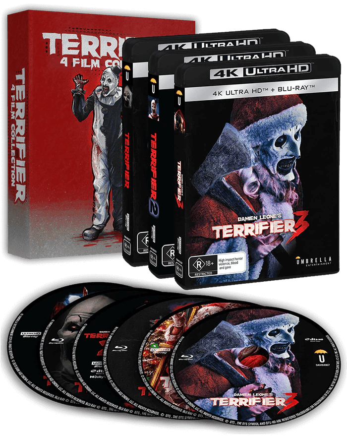 Terrifier 4 - Film Collection (4K UHD, Umbrella, Region Free) - New 4K UHD