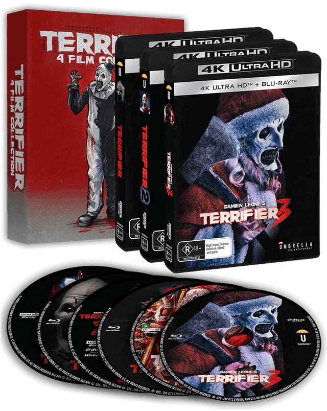 Terrifier 4 - Film Collection (4K UHD, Umbrella, Region Free) - New 4K UHD