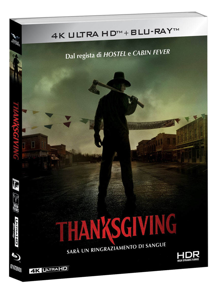 Thanksgiving (4K UHD/BluRay, Region B) *Both discs are region locked