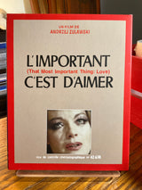 That Most Important Thing Love (L'important c'est d'Aimer) w/SLIP AND BOOKLET USED