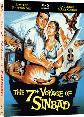 The 7th Voyage of Sinbad (Limited Edition w/Lenticular Hardcase, Region Free) - New Blu - Ray