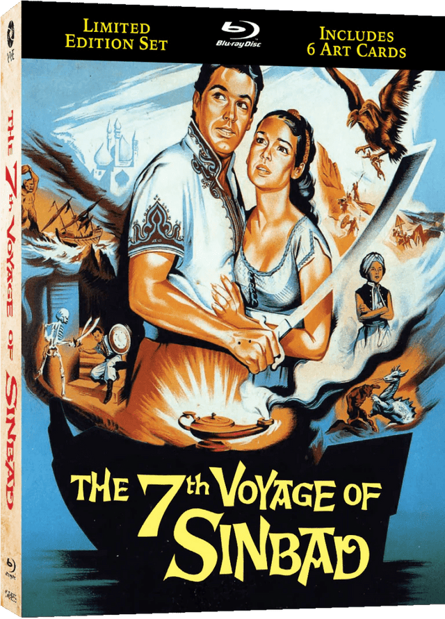 The 7th Voyage of Sinbad (Limited Edition w/Lenticular Hardcase, Region Free) - New Blu - Ray