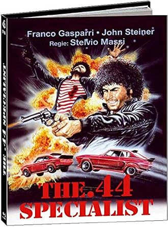 The .44 Specialist (REGION B) MEDIABOOK w/POSTER USED