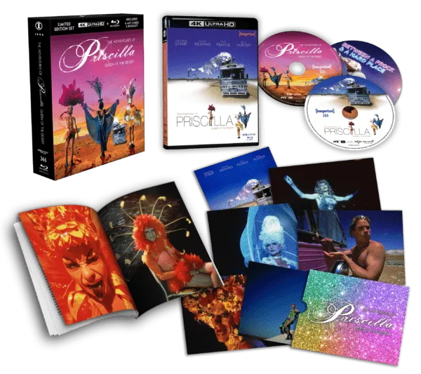 The Adventures of Priscilla, Queen of the Desert (4K UHD/Blu-Ray, Limited Edition, Region Free)