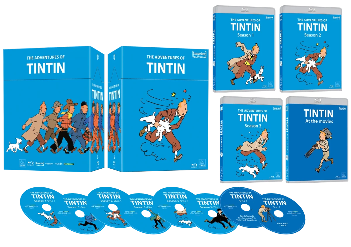 The Adventures of TinTin: The Complete Collection (Limited Edition, Region Free)