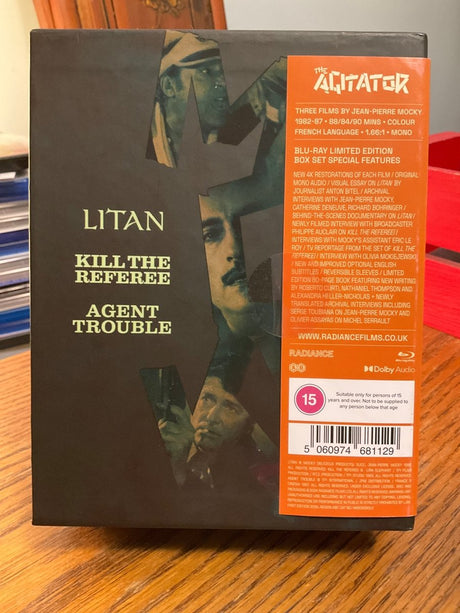 The Agitator - Three Provocations from the Wild World Of Jean - Pierre Mocky (UK Limited Edition, Region Free) USED - Used Blu - Ray