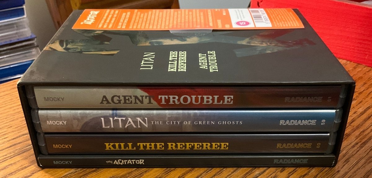 The Agitator - Three Provocations from the Wild World Of Jean - Pierre Mocky (UK Limited Edition, Region Free) USED - Used Blu - Ray