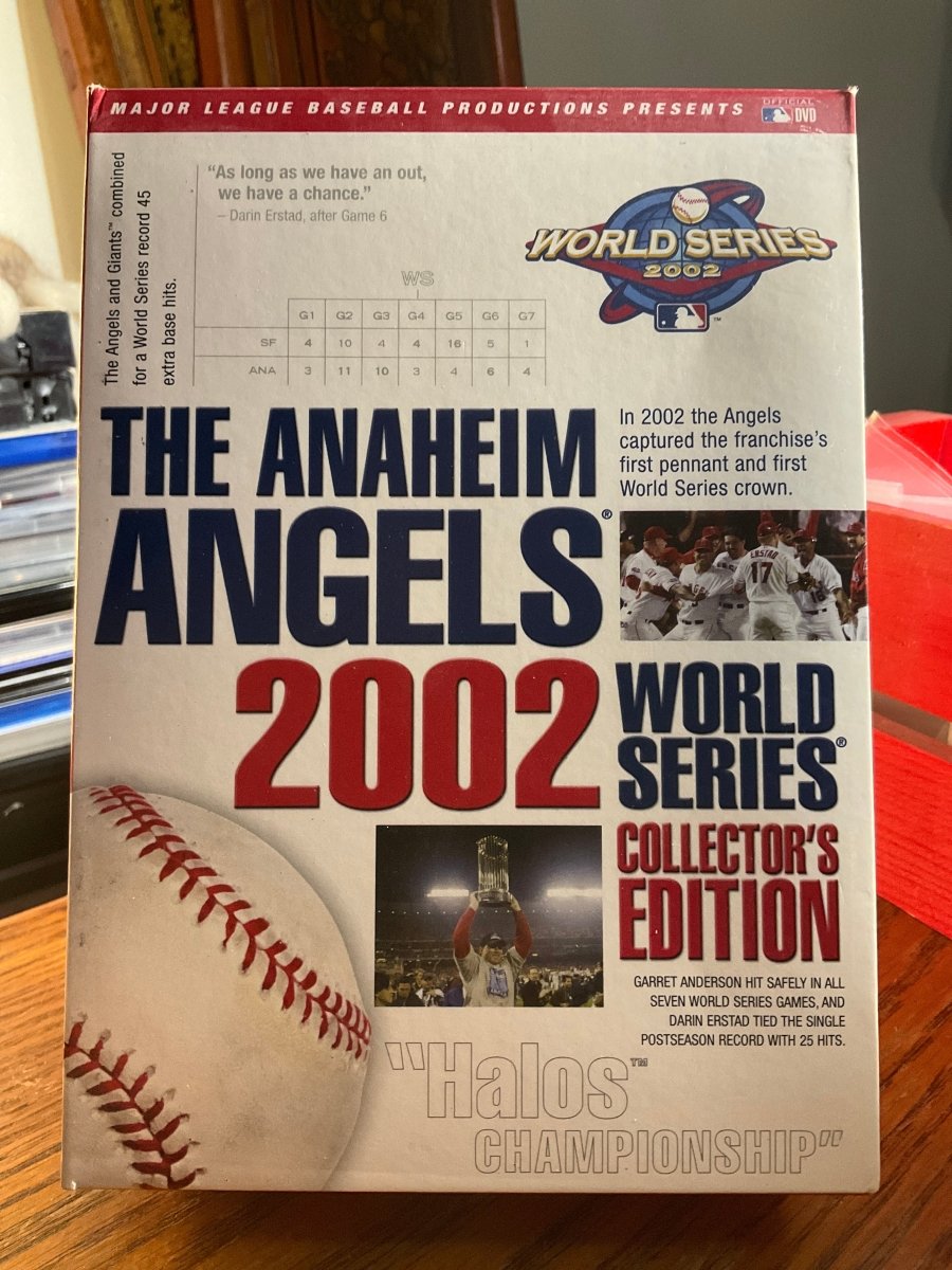 The Anaheim Angels 2002 World Series Collector’S Edition (DVD) USED