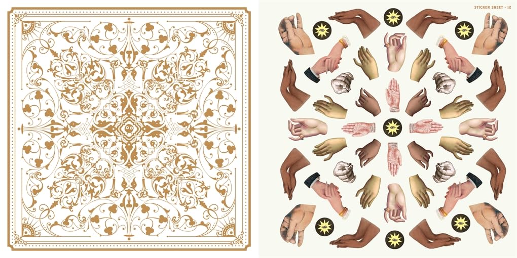 The Antiquarian Sticker Book: Mandala - Books