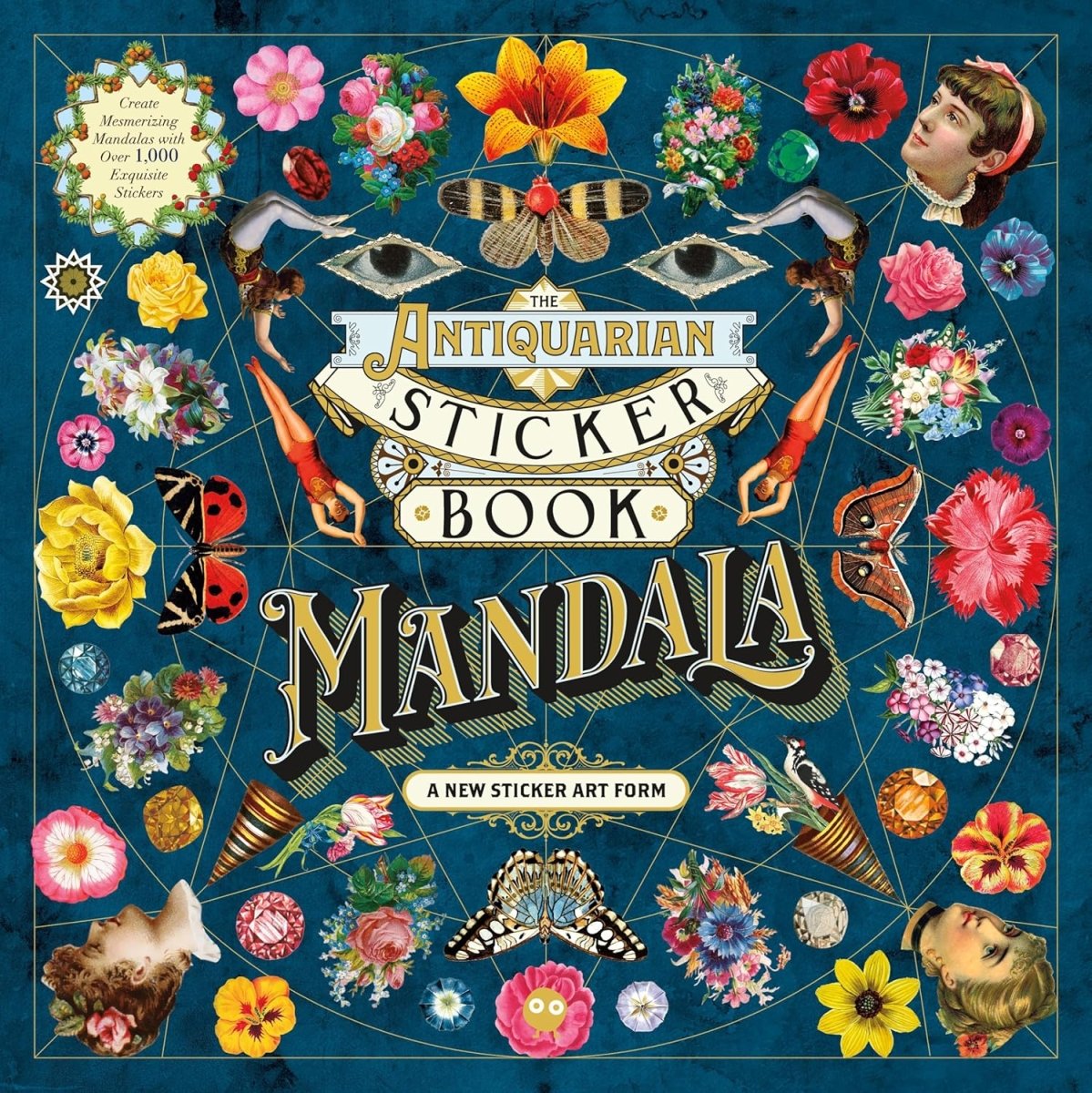 The Antiquarian Sticker Book: Mandala - Books