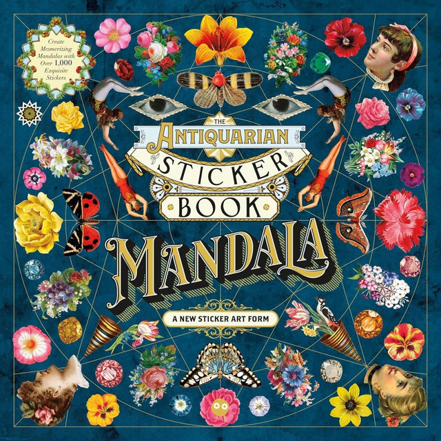 The Antiquarian Sticker Book: Mandala - Books