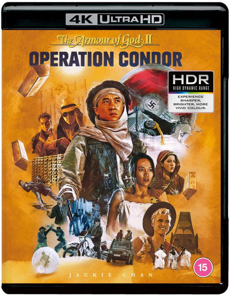 The Armour of God II: Operation Condor (4K UHD, Standard Edition, Region Free/B) - New 4K UHD
