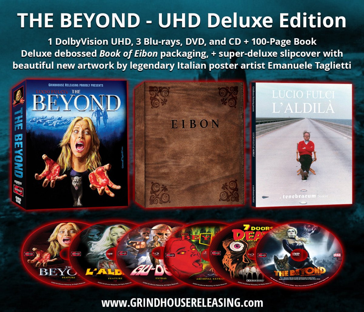 The Beyond (4K UHD, 6 - Disc Deluxe Edition) - New 4K UHD
