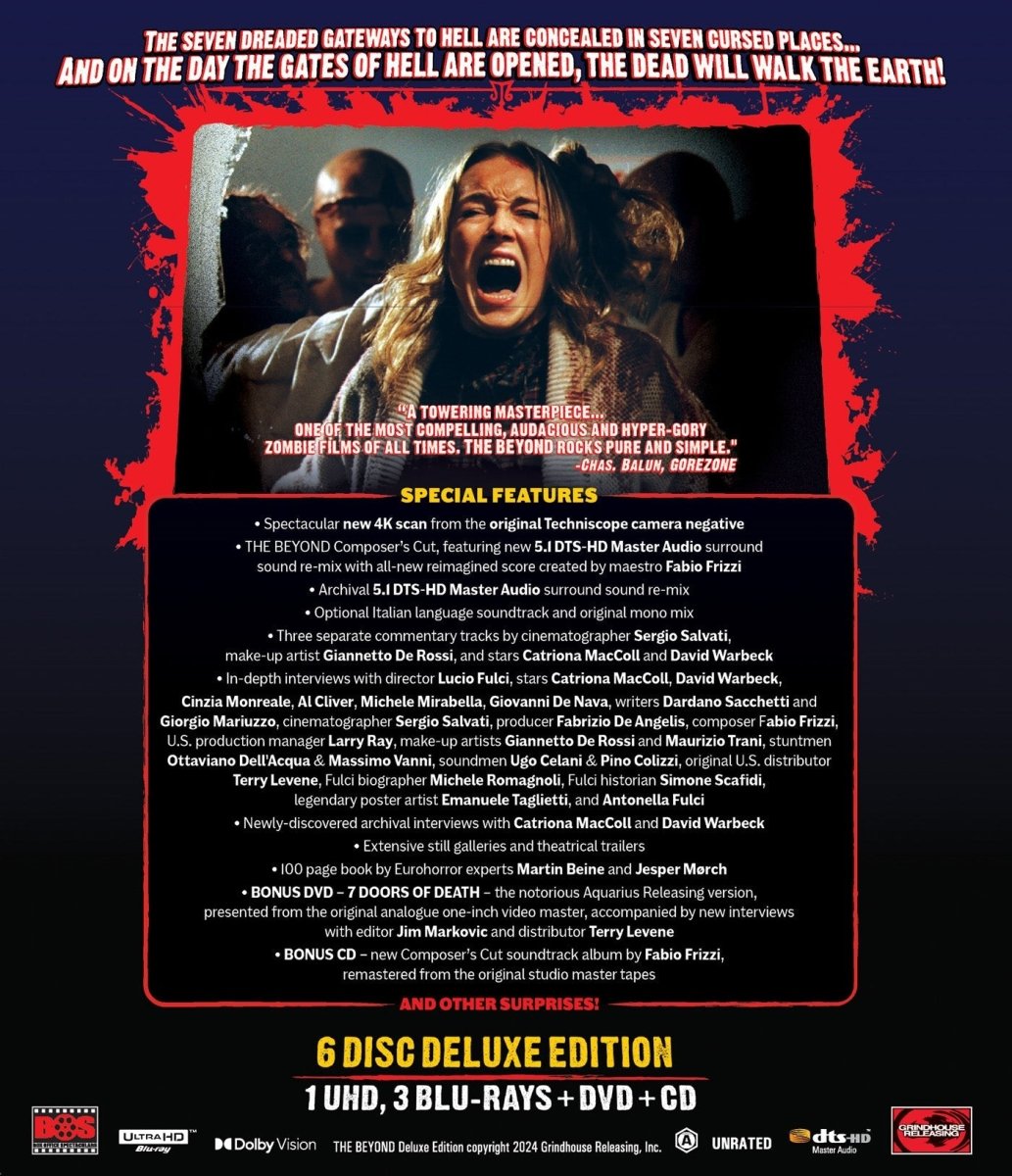 The Beyond (4K UHD, 6 - Disc Deluxe Edition) - New 4K UHD