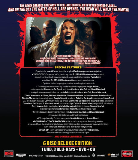 The Beyond (4K UHD, 6 - Disc Deluxe Edition) - New 4K UHD