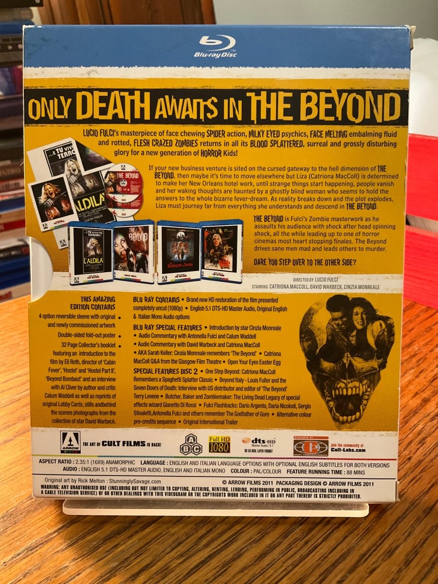 The Beyond Arrow (Region Free, Window Box) w/SLIPCASE USED - Used Blu-Ray