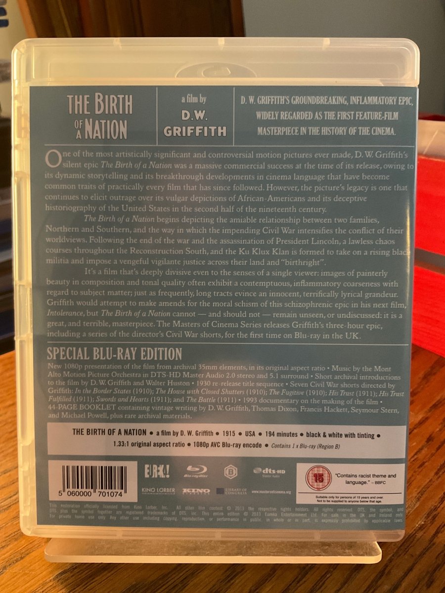 The Birth of a Nation (REGION B) w/BOOKLET USED