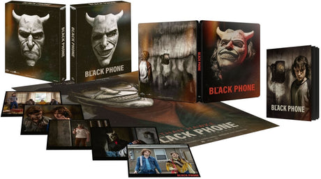 The Black Phone (UK 4K UHD, Limited Collector's Edition Steelbook, Region Free/B) - New 4K UHD