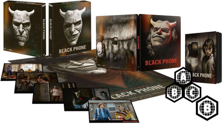 The Black Phone (UK 4K UHD, Limited Collector's Edition Steelbook, Region Free/B)
