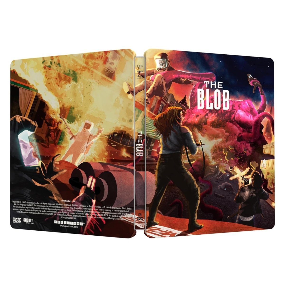 The Blob (1988, 4K UHD, Limited Edition Steelbook)
