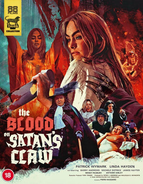 The Blood on Satan's Claw (Blu - Ray, 88 Films, Region B) - New Blu - Ray