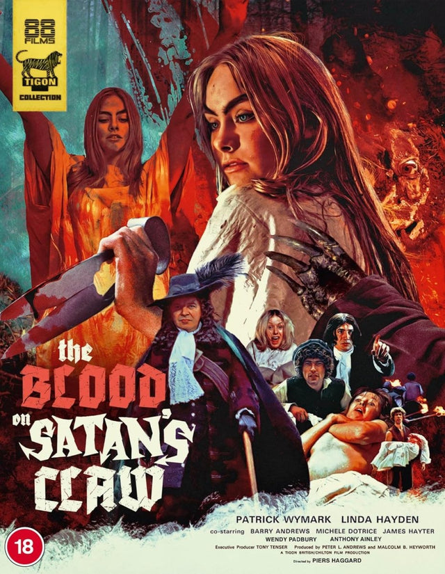 The Blood on Satan's Claw (Blu - Ray, 88 Films, Region B) - New Blu - Ray