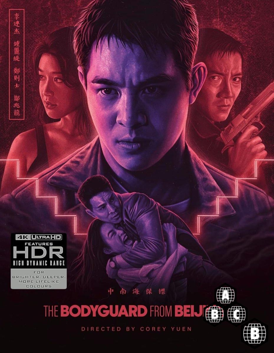 The Bodyguard From Beijing (4K UHD, Region Free/B) w/SLIP + Booklet + Poster