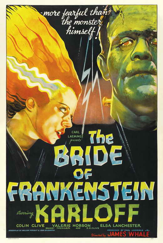 The Bride of Frankenstein Poster 11x17
