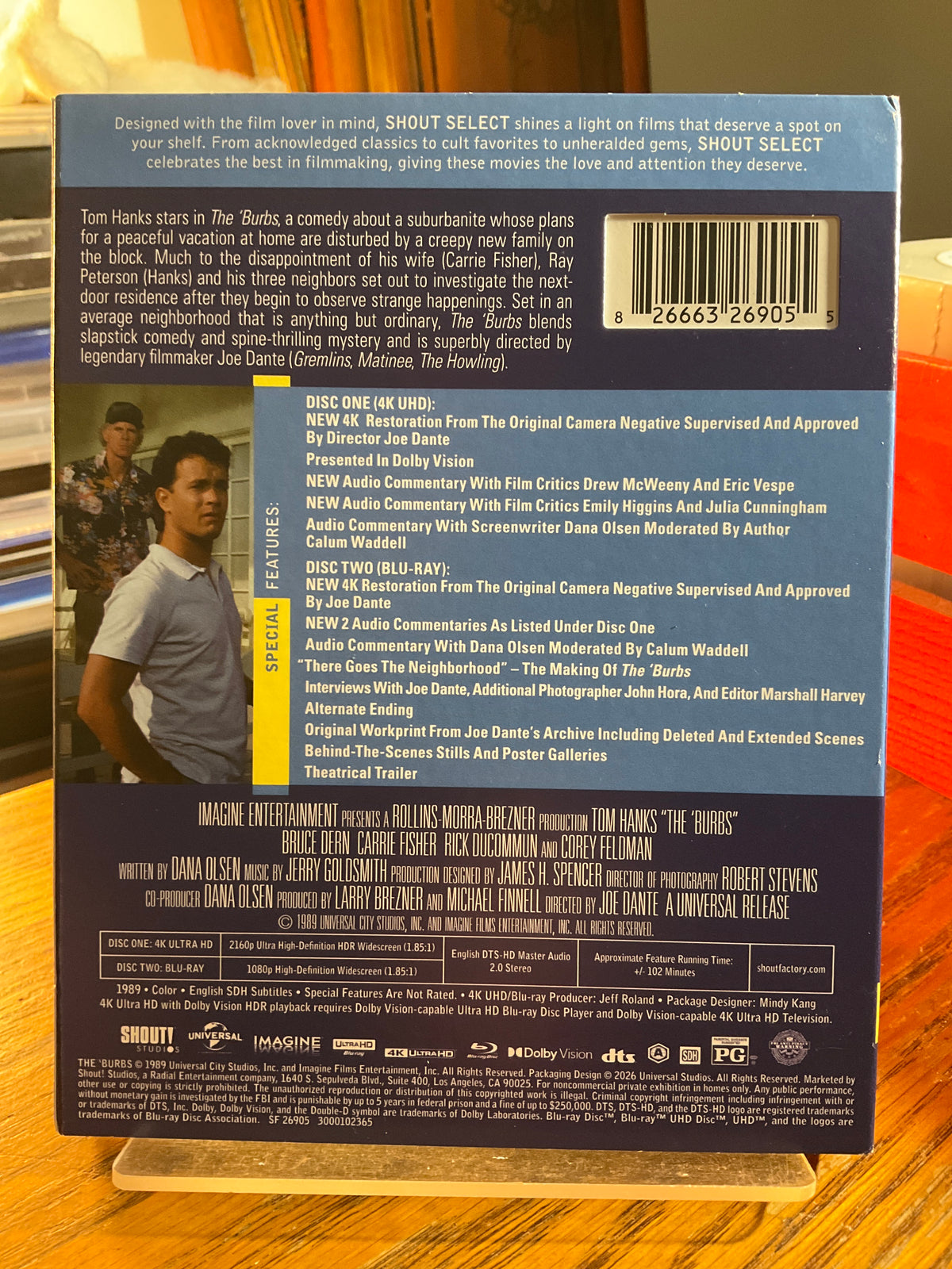 The 'Burbs (4K UHD) w/SLIP USED