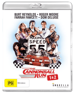 The Cannonball Run 1 + 2 (Region Free) - New Blu - Ray