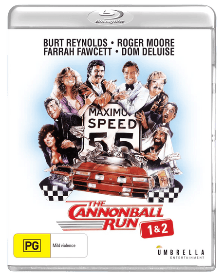 The Cannonball Run 1 + 2 (Region Free) - New Blu - Ray