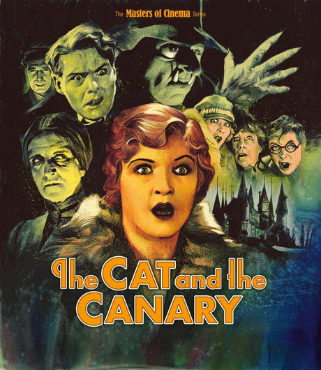 The Cat and the Canary (1927) - New Blu - Ray