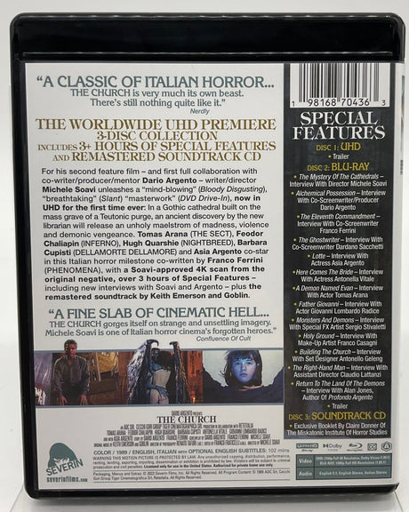 The Church (4K UHD, Limited Edition) w/SLIP USED