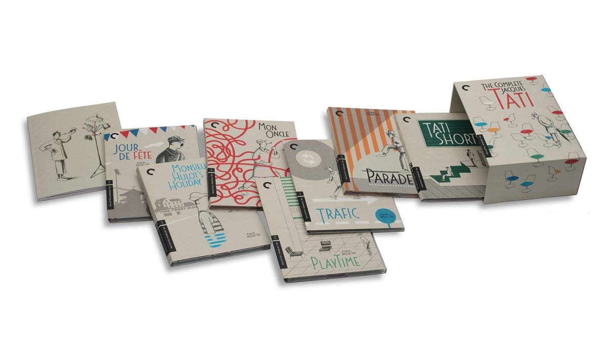 The Complete Jacques Tati (729) - New Blu - Ray