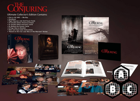 The Conjuring (4K UHD, UK Limited Collector's Edition Steelbook, Region Free)