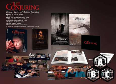 The Conjuring (4K UHD, UK Limited Collector's Edition Steelbook, Region Free)