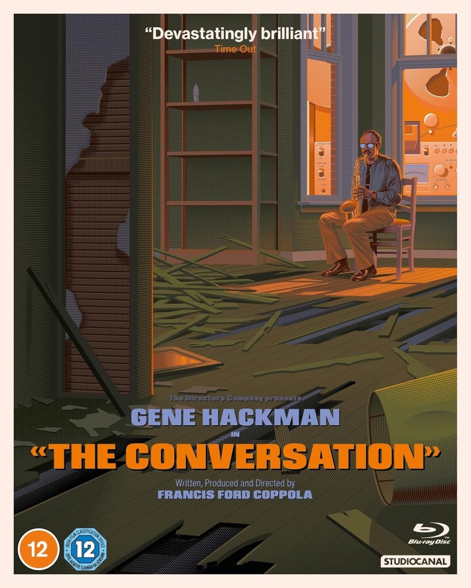 The Conversation (Blu - Ray, Region B) w/SLIP - New Blu - Ray