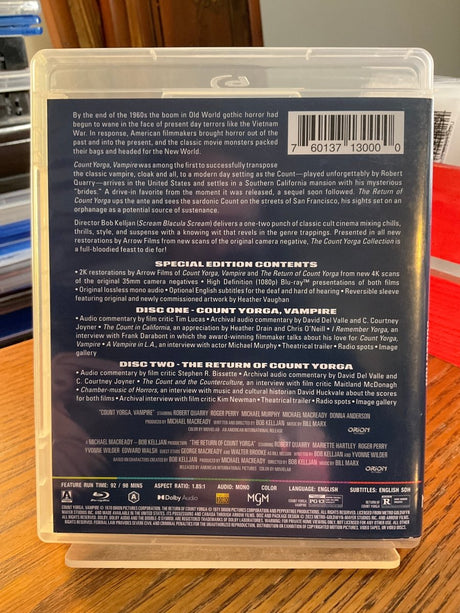 The Count Yorga Collection (Standard Edition) USED