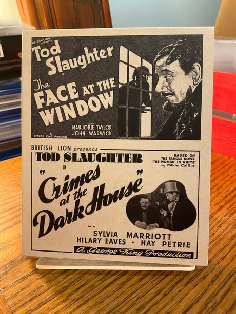 The Criminal Acts Of Tod Slaughter: Eight Blood-And-Thunder Entertainments (US Limited Edition) USED