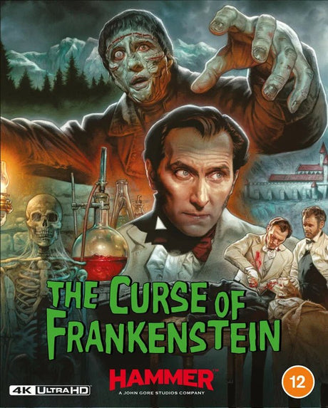 The Curse of Frankenstein (4K UHD, Hammer UK, Region Free/B) - New 4K UHD
