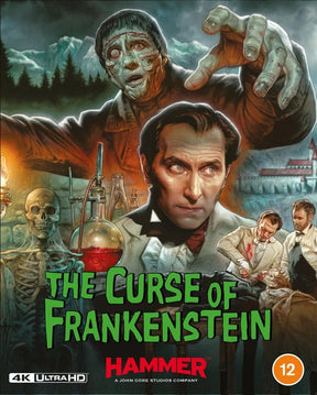 The Curse of Frankenstein (4K UHD, Hammer UK, Region Free/B)