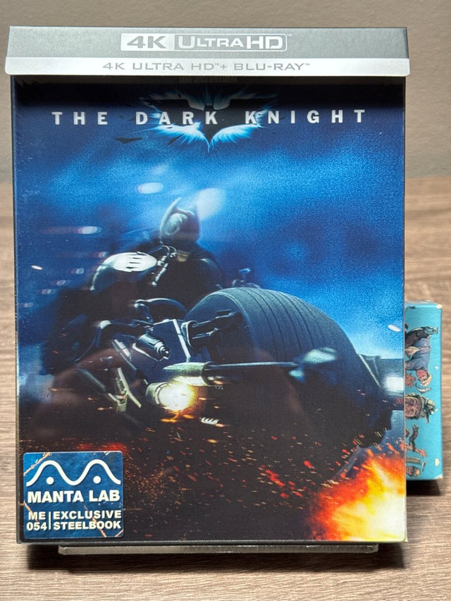 The Dark Knight (4K UHD, Steelbook, Manta Lab Exclusive, Double Lenticular Full Slip)