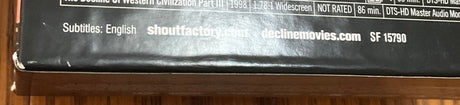 The Decline of Western Civilization Collection USED