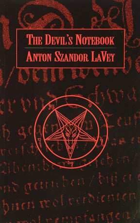 The Devil's Notebook (Anton LaVey) - Books