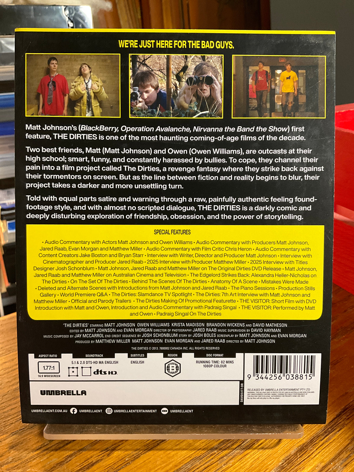 The Dirties (Region Free) w/SLIP USED