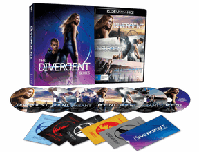 The Divergent Series (4K UHD/Blu-Ray, Limited Edition w/Lenticular Hardcase, Region Free)